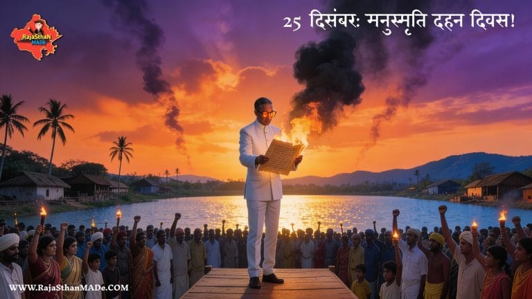 25 दिसंबर मनुस्मृति दहन दिवस! By RajaSthan MADe