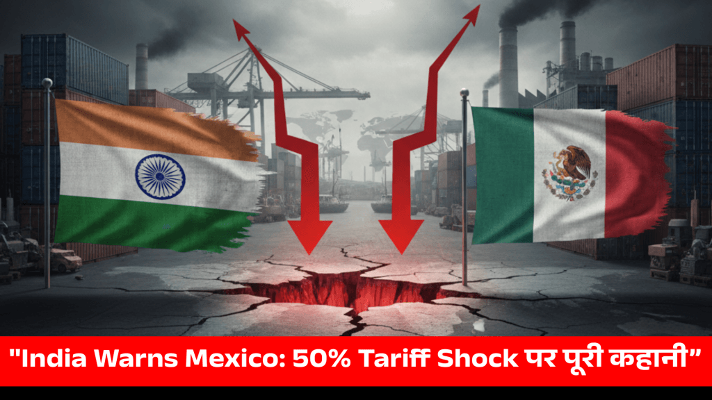 India Warns Mexico 50% Tariff Shock पर पूरी कहानी Trade War 2025