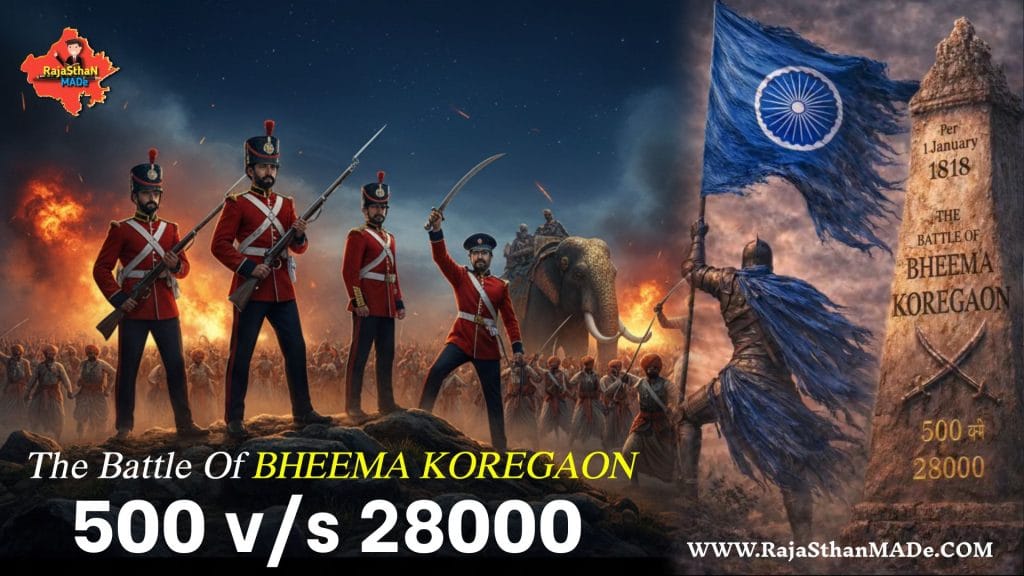 The Battle Of BHEEMA KOREGAON 500 vs 28000 By RajaSthan MADe