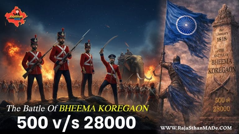 The Battle Of BHEEMA KOREGAON 500 vs 28000 By RajaSthan MADe