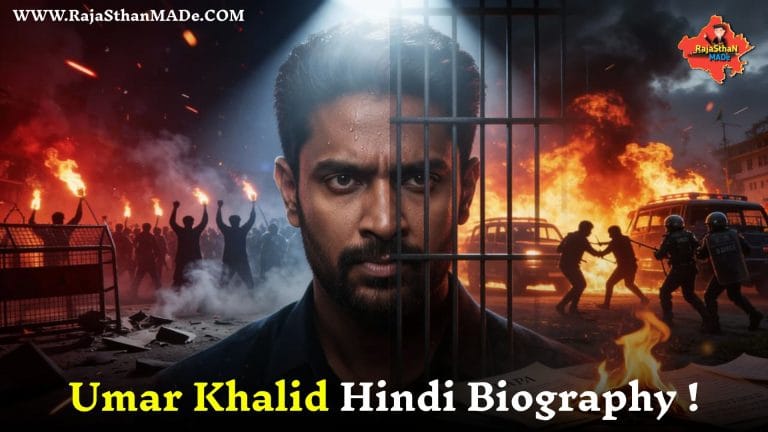 Umar Khalid Hindi Biography ! By RajaSthan MADe