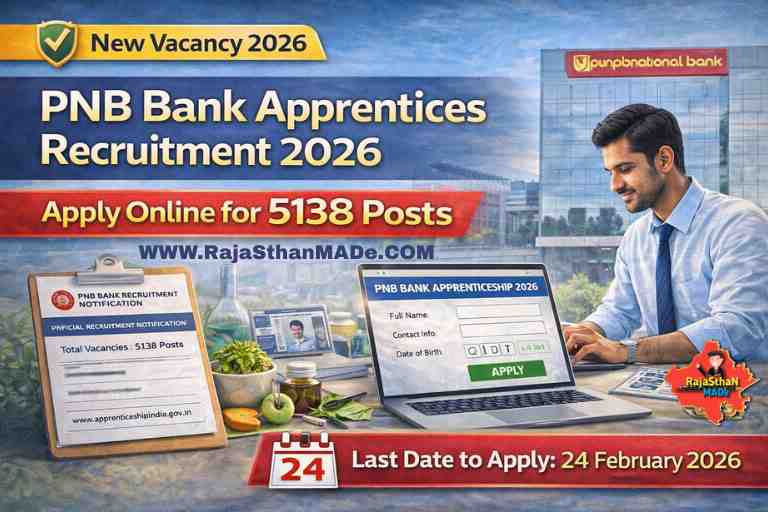 PNB Bank Apprentices Recruitment 2026 – Apply Online for 5000+ Post