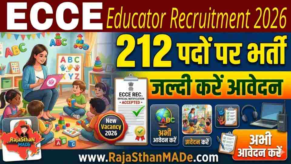 ECCE Educator Recruitment 2026