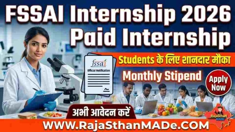 FSSAI Internship 2026
