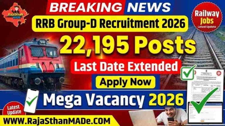 RRB Group-D Recruitment 2026