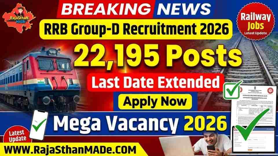 RRB Group-D Recruitment 2026