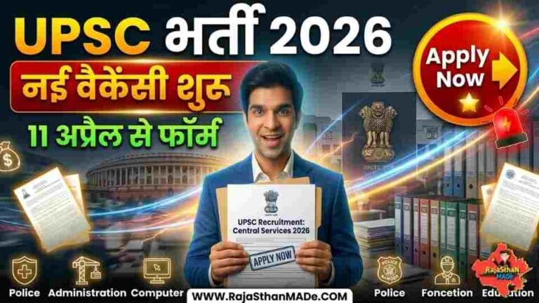 UPSC Vacancy 2026: असिस्टेंट कीपर समेत कई पदों पर भर्ती, आवेदन शुरू