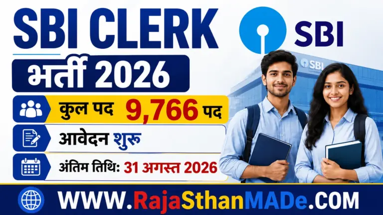 SBI Clerk Recruitment 2026